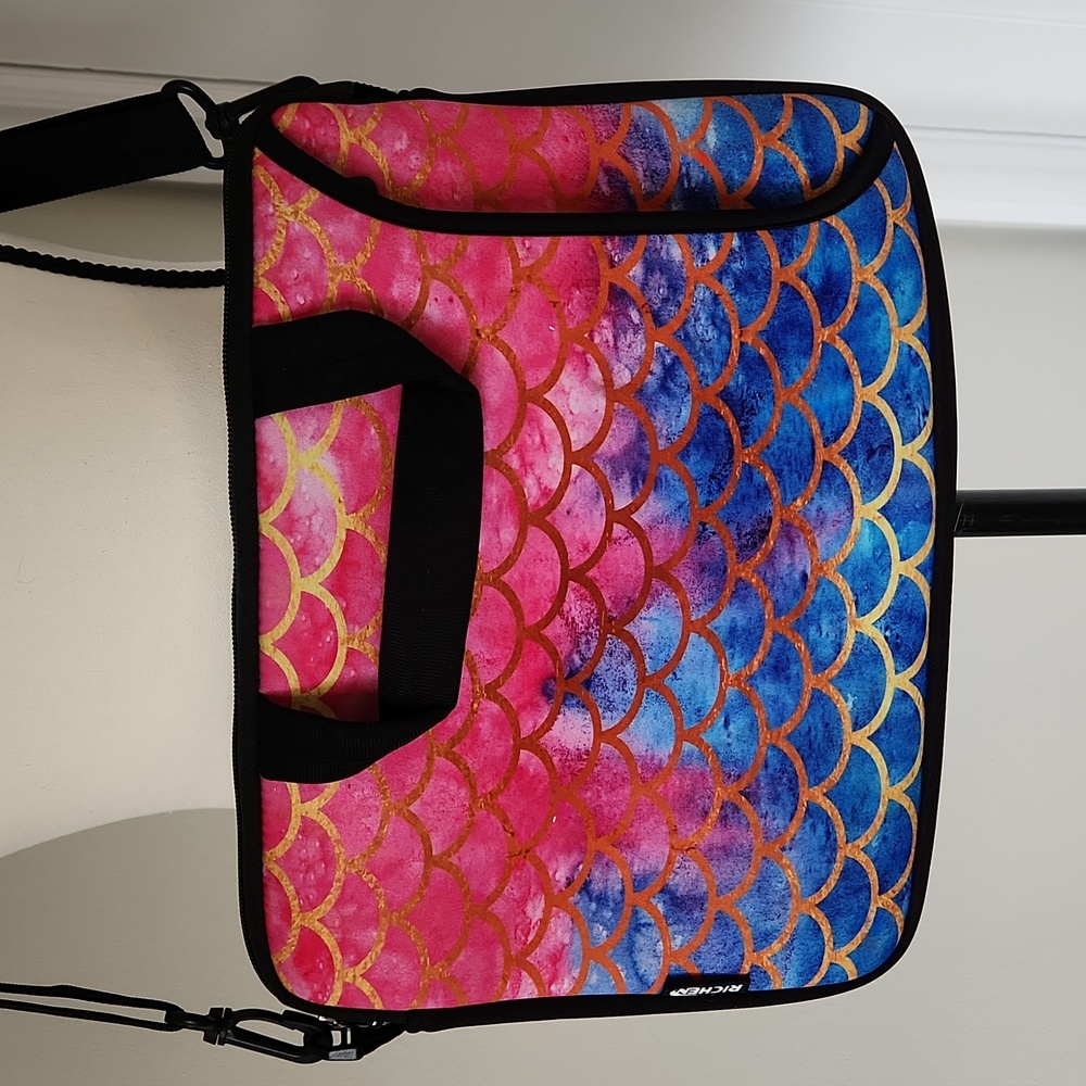 Richen neoprene mermaid pattern laptop/tablet bag